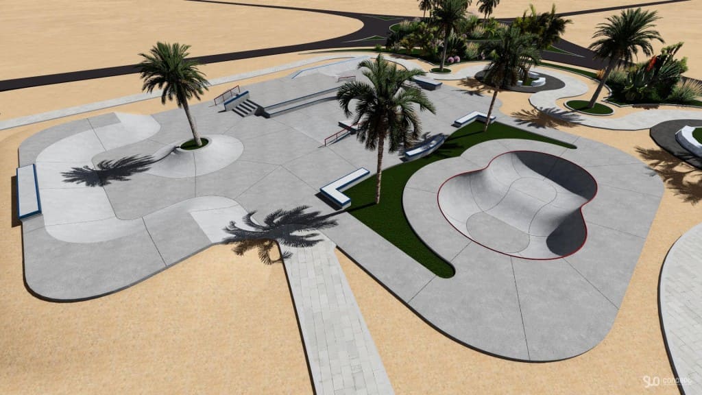 Skatepark in Bar Montenegro